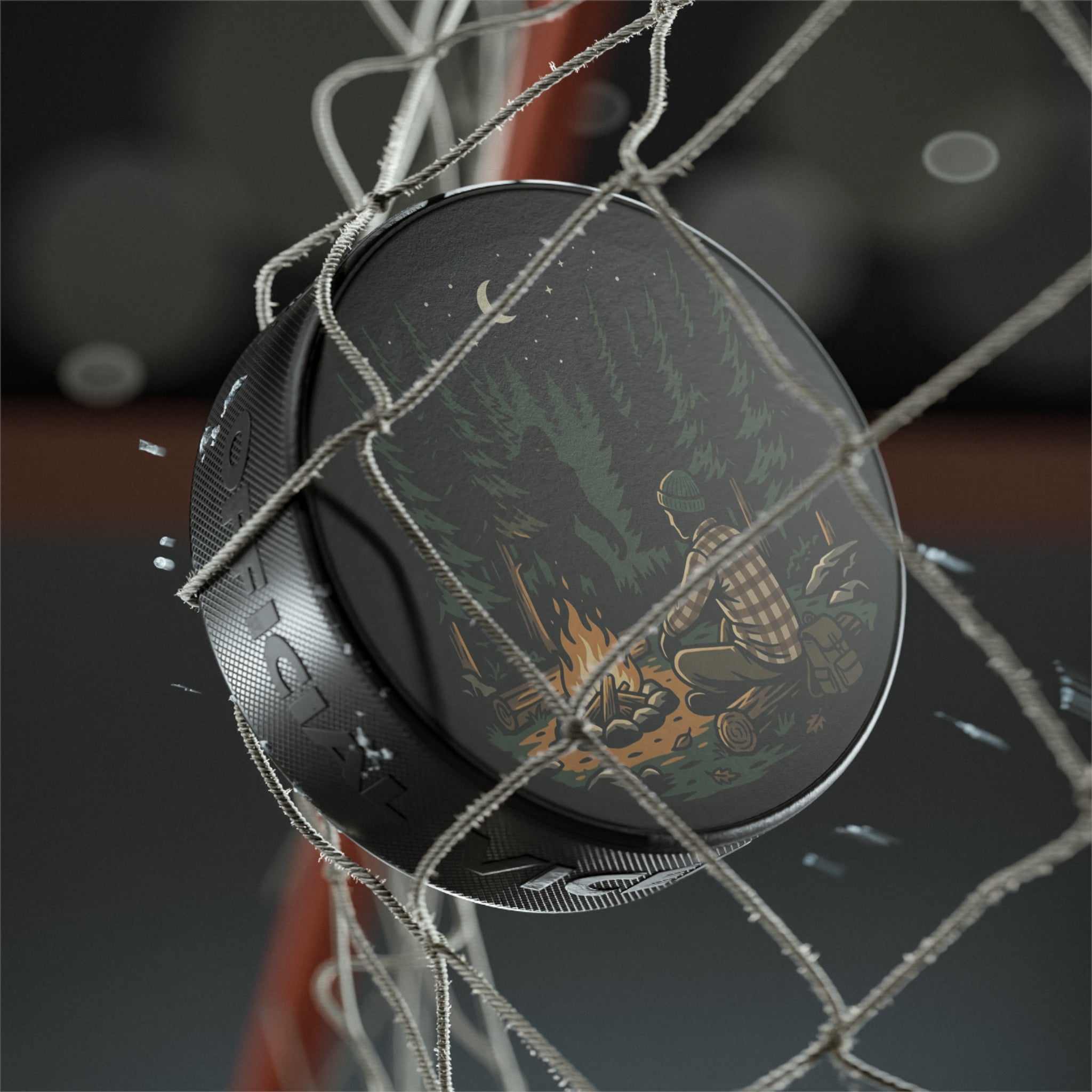 bigfoot Hockey Puck
