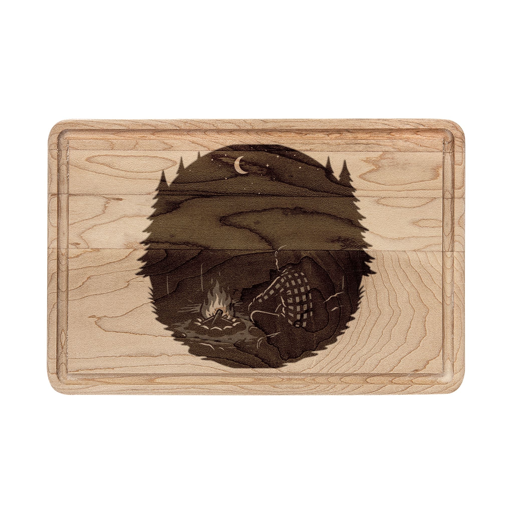 Wooden Cutting Board (Engraving)